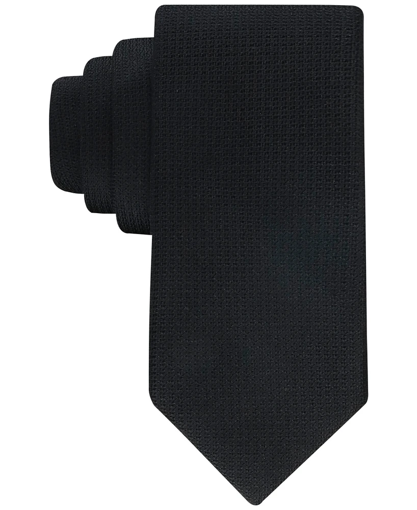 Calvin Klein Men's Yvette Houndstooth Tie