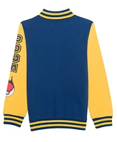 Pokemon Big Boys Pikachu Varsity Jacket