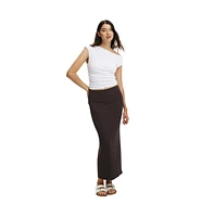 Cotton On Women's Staple Rib Maxi Skirt