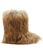 Steve Madden Women's Beastie Faux-Fur Booties