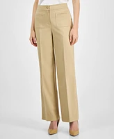 Anne Klein Women's Patch-Pocket Trousers