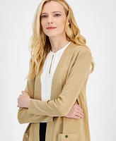 Anne Klein Malibu Open-Front Cardigan