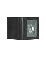 Roots Men's Men Leather Slimfold Wallet with Removable Id