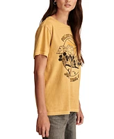 Lucky Brand Women's Cotton Joshua Tree Boyfriend T-Shirt