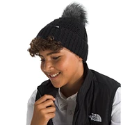 The North Face Big Kids Oh Mega Faux-Fur Pom Beanie