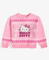 Hello Kitty Toddler & Little Girls Intarsia Sweater