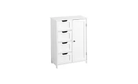 Slickblue Bathroom Storage Cabinet with Shelves Stylish and Functional Organizer