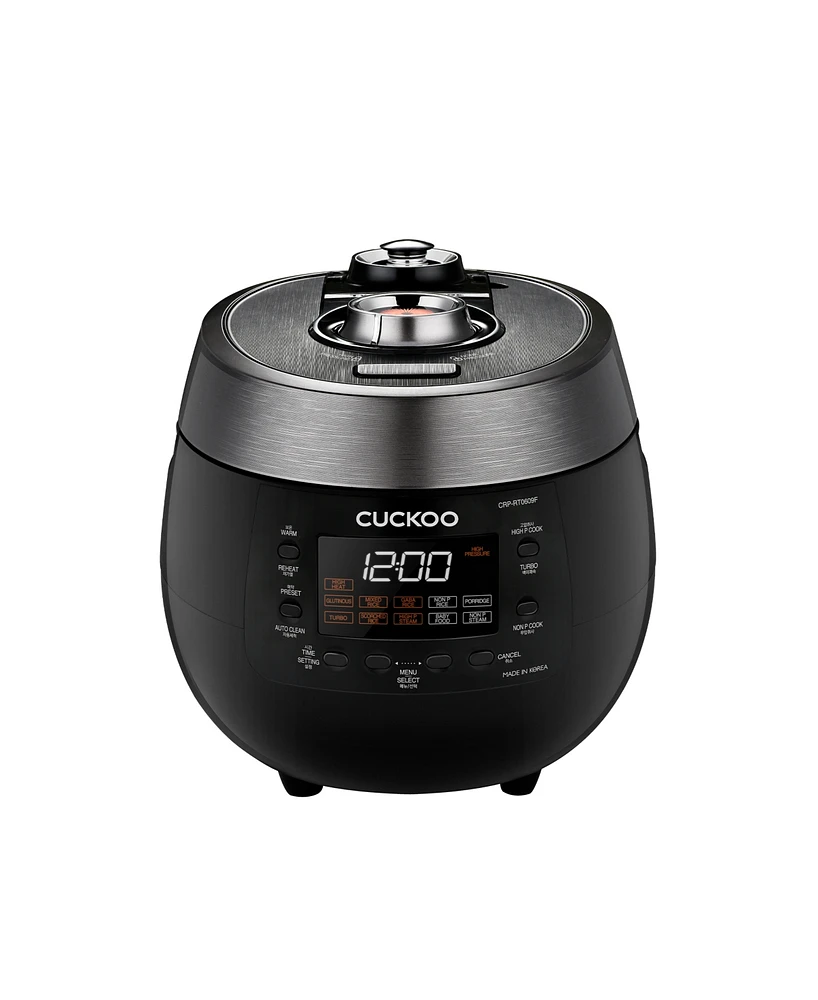 Cuckoo 6-Cup Heating Pressure Twin Pressure Rice Cooker