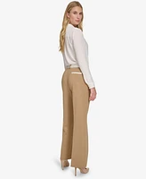 Tommy Hilfiger Women's Colorblocked High-Rise Jersey Pants