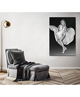 Simplie Fun Dress Of Marilyn Monroe Acrylic Wall Art (48 H X 32 W)