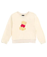 Winnie the Pooh Toddler Girls Disney Lilo & Stitch Velour Sweatshirt and Jogger Pants Outfit Set