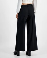 Boss Orange Women's Pleated Wide-Leg Pants