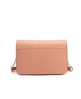 Like Dreams Haven Flap Woven Crossbody Bag