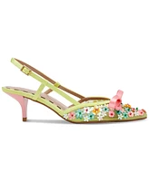 Betsey Johnson Women's Sadyy Ditzy Floral Slingback Pumps