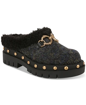 Circus Ny by Sam Edelman Annie Cozy Studded Slip-On Lug-Sole Clogs