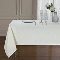 Kate Aurora Diamond Textured Spill And Stain Proof All Purpose Fabric Tablecloth - 60 in. W x 84 L (6-8 Chairs), Spice