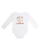 Baby Starters Girls Christmas Outfit, 4 Piece Set