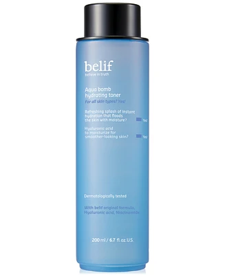 belif Aqua Bomb Hydrating Toner, 6.75-oz.