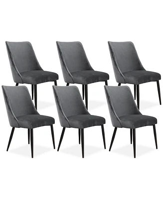 Nerton 6 Pc. Side Chair Set, Created for Macy's