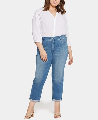 Nydj Plus Margot Girlfriend Jeans