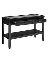 Garvine 47" Wood Sofa Table