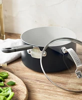 GreenPan X Bobby Flay Professional Grade Ceramic Nonstick 2.53-Quart Saucepan with Lid