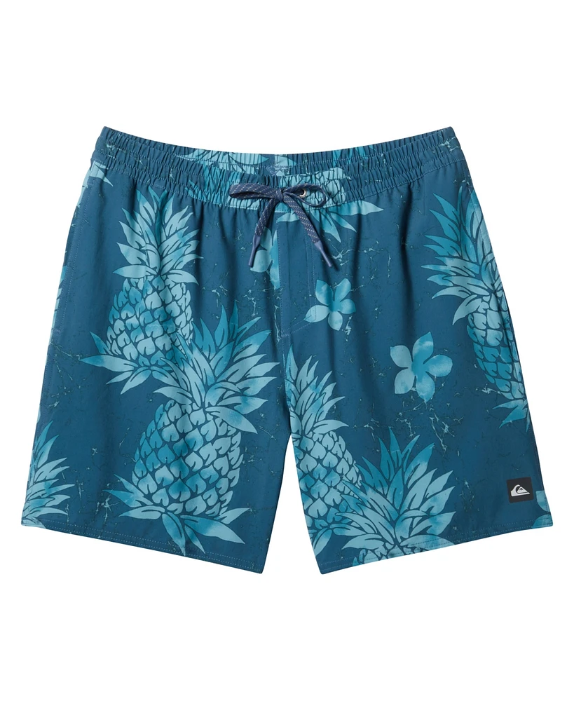 Quiksilver Waterman Men's Pina Colada Volley 17 Swimsuit Shorts