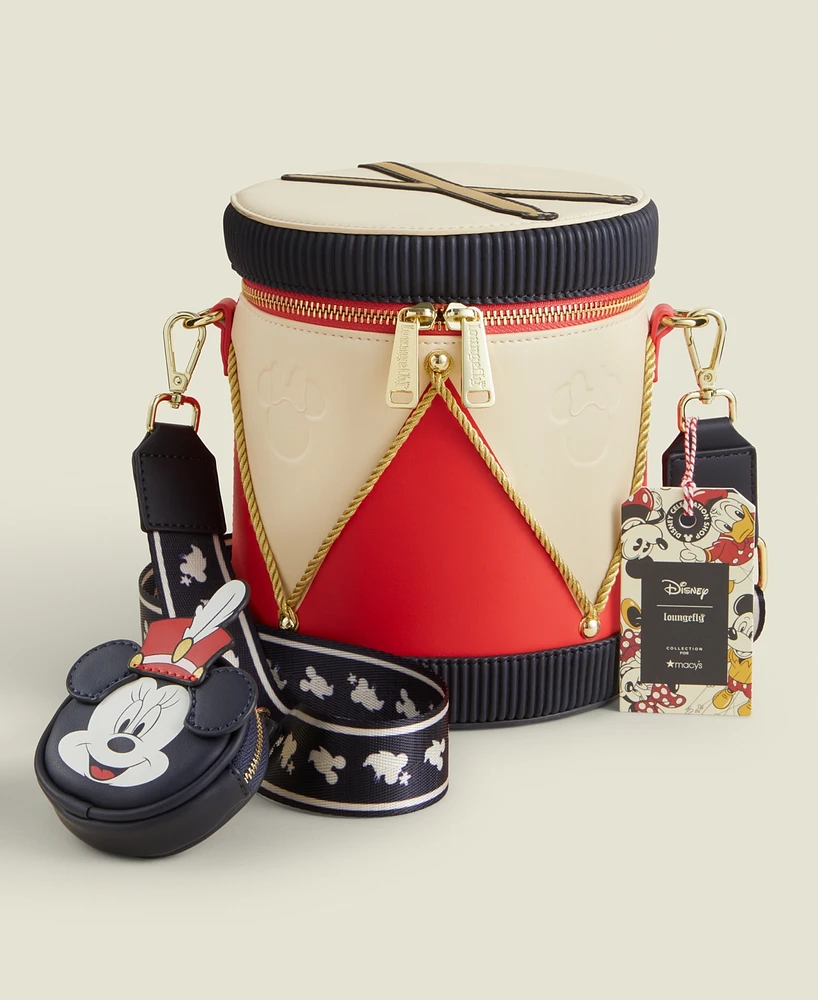 Disney | Macy's Minnie Majorette Drum Crossbody Bag, Created for Macy's