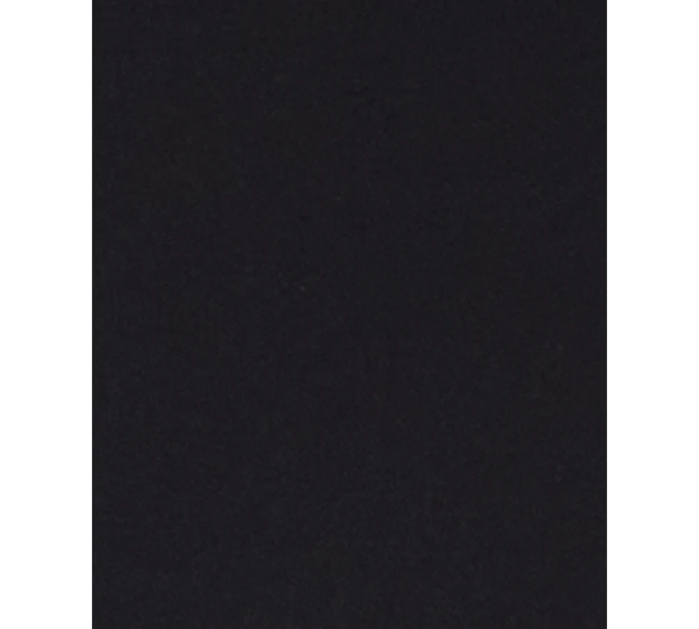 B Darlin Juniors' Puff-Sleeve Contrast-Sash Pleated Dress