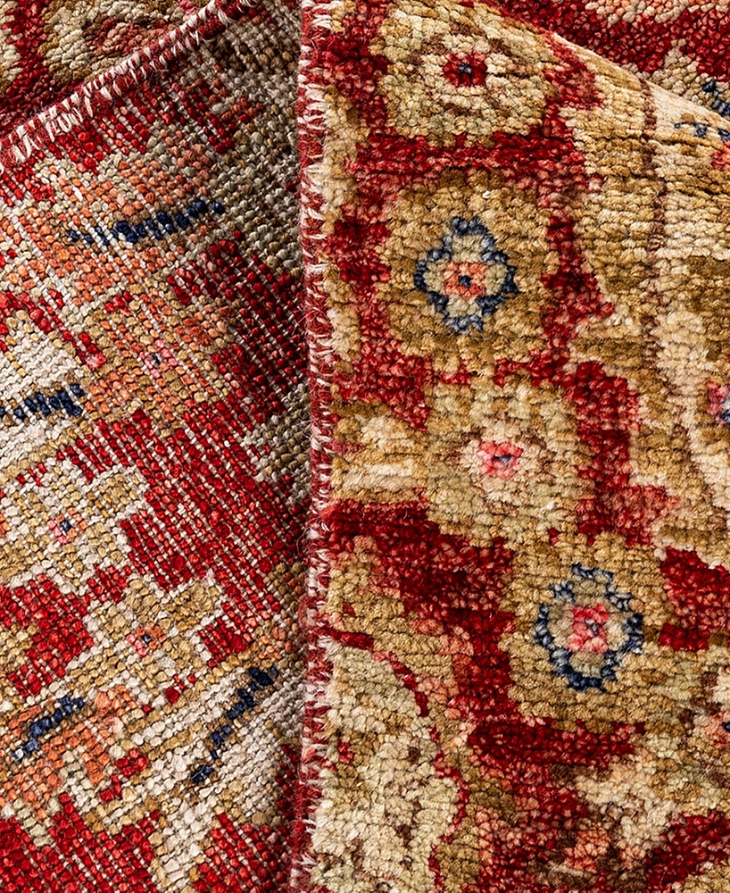 Adorn Hand Woven Rugs Indian Ooak M6307 7'10''x10'4'' Area Rug