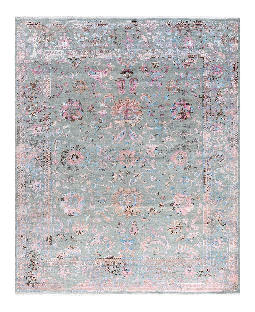 Adorn Hand Woven Rugs Indian Ooak M8309 8'2''x9'10'' Area Rug