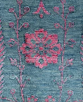 Adorn Hand Woven Rugs Indian Ooak M7649 9'1''x11'10'' Area Rug