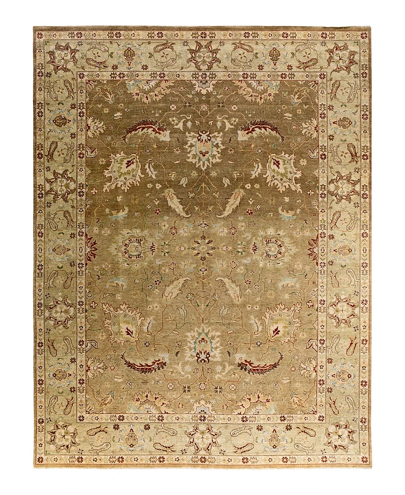 Adorn Hand Woven Rugs Indian Ooak M5663 9'2''x12'2'' Area Rug