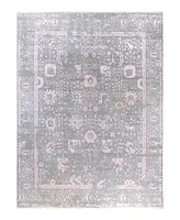 Adorn Hand Woven Rugs Indian Ooak M7274 9'1''x12'1'' Area Rug