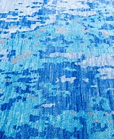 Adorn Hand Woven Rugs Indian Ooak M7322 8'1''x9'10'' Area Rug