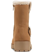 Style & Co Women's Fleurr Belt Lug Booties, Created for Macy's