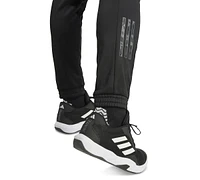 adidas Men's Camo-Trim 3-Stripe Jogger Training Pants