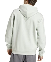 adidas Men's Solid Fleece Logo Hoodie