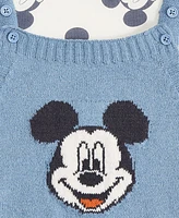 Disney Baby Boys Mickey Mouse Bodysuit & Overall Set