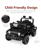 Best Choice Products 6V Kids Ride-On Truck Car w/ Parent Remote Control, 4-Wheel Suspension, Led Lights