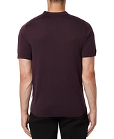 Frank And Oak Men's Regular-Fit Sweater-Knit Merino Wool Polo Shirt