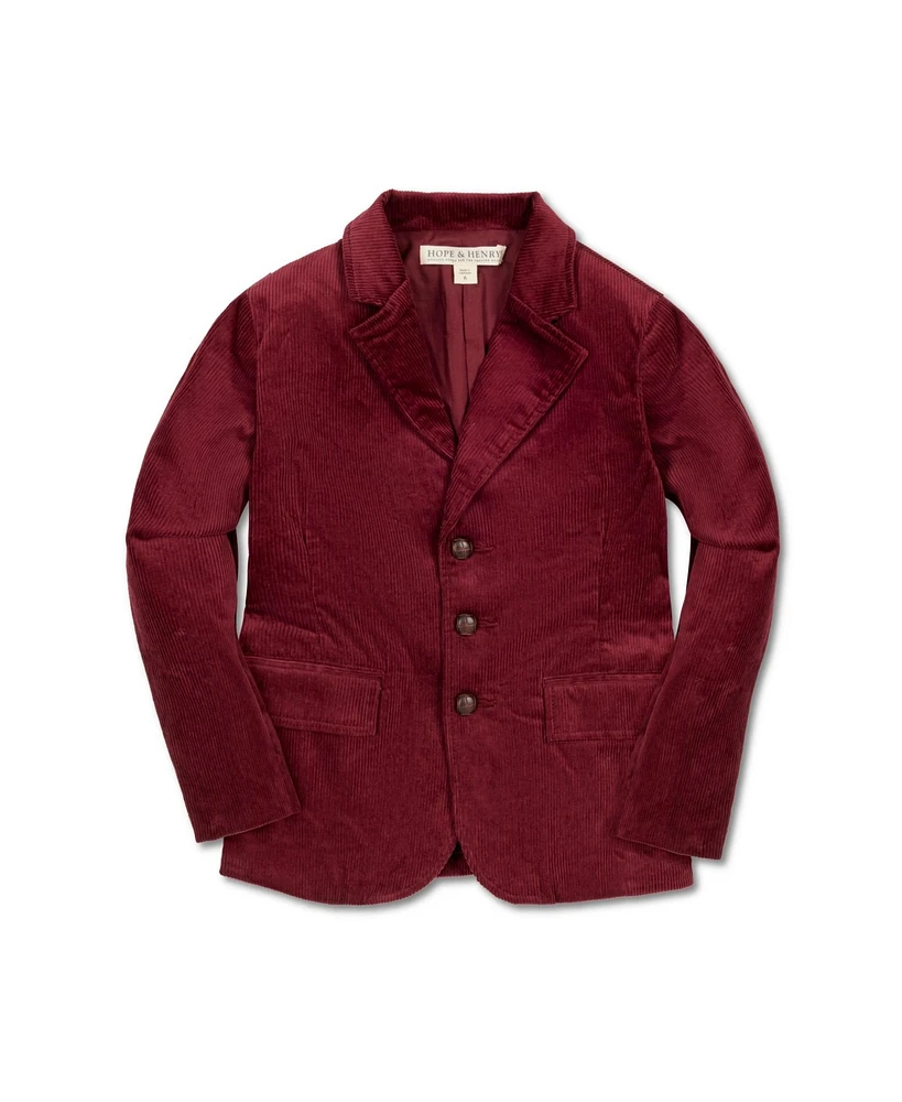 Hope & Henry Toddler Boys Organic Corduroy Blazer