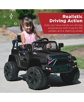 Best Choice Products 12V Kids Ride On Truck Car w/ Parent Remote Control, Spring Suspension, Led Lights