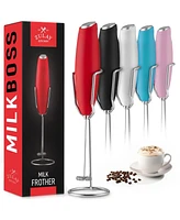 Zulay Kitchen Milk Frother Pro With Holster Stand