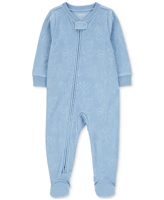 Carter's Baby 1-Piece Fleece Zip Footed Pajamas