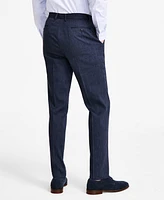 Michael Kors Men's Classic Fit Linen Suit Pant