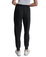 Dkny Sport Women's Rhinestone Embellished Fleece Jogger Sweatpants