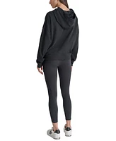 Dkny Sport Women's Sequin Pullover Fleece Hoodie