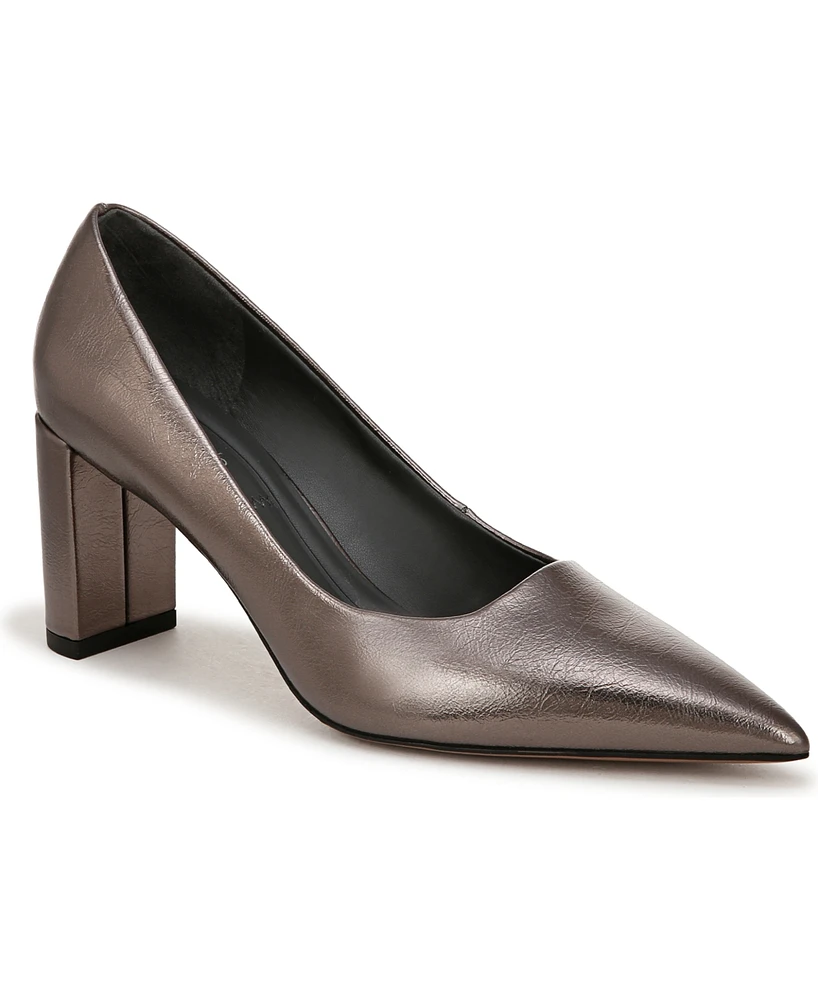 Franco Sarto Women's Giovanna Pointed Toe Block Heel Pumps