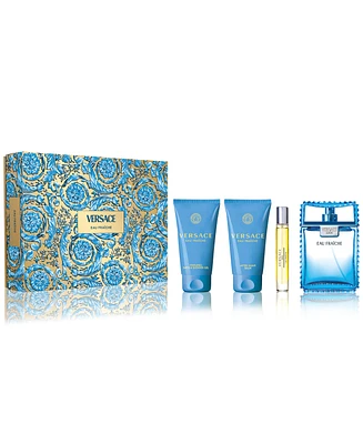 Versace Men's 4-Pc. Man Eau Fraiche Eau de Toilette Gift Set